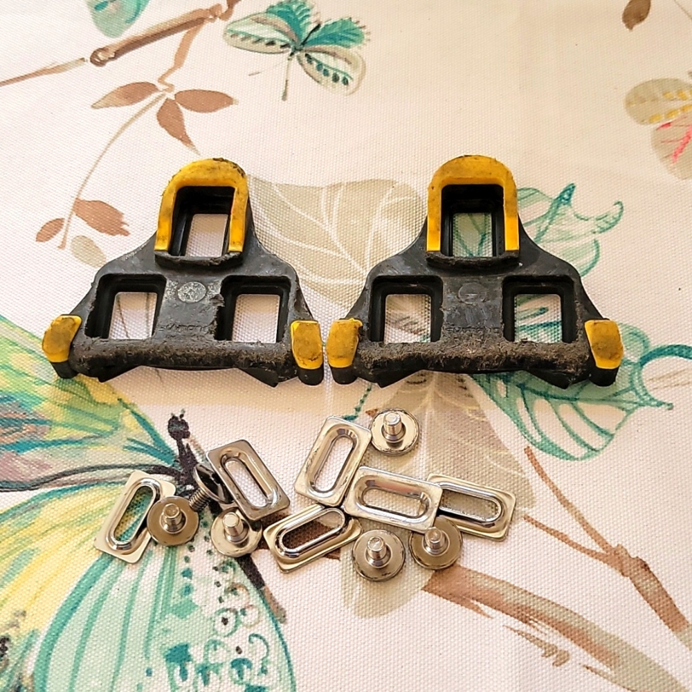 Shimano Yellow  Shoe Cleats